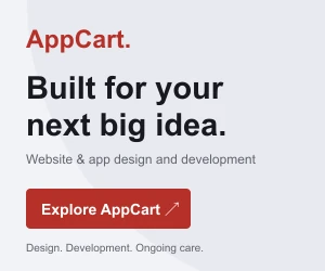 Website and application design by AppCart
