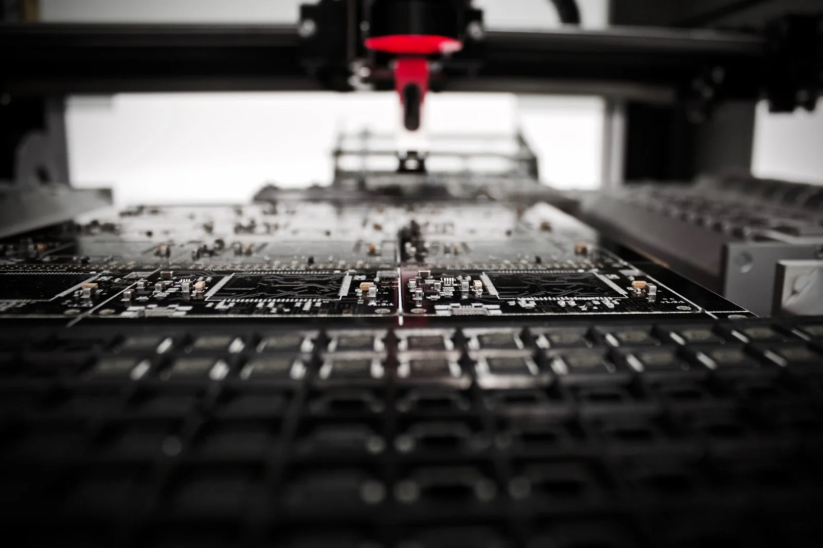 Precision manufacturing equipment inside a workshop